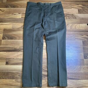 Propr Men's Green Chinos Button Fly Size 32 Waist 28 Inseam‎